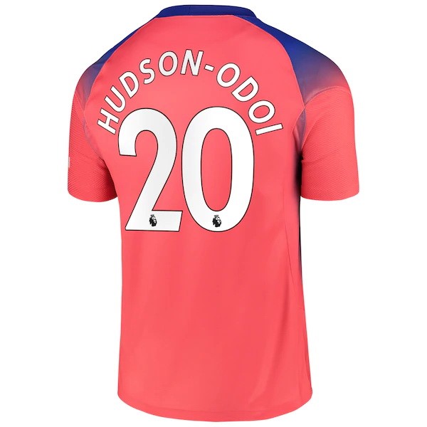 Maillot Football Chelsea NO.20 Hudson Odoi Third 2020-21 Orange